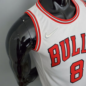 Regata NBA Chicago Bulls - Zach LaVine #8 White