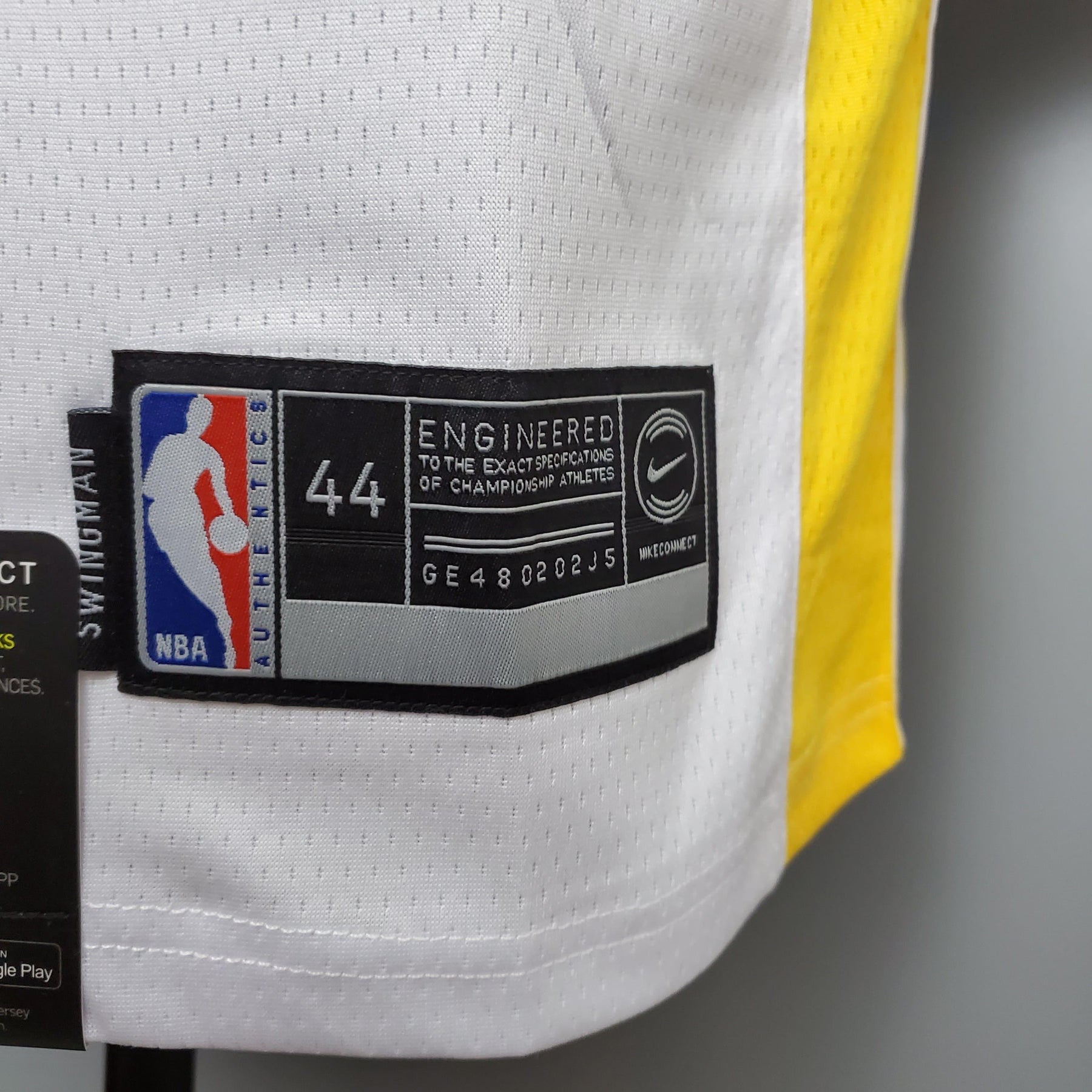 Regata NBA Golden State Warriors - Stephen Curry #30 NCR White