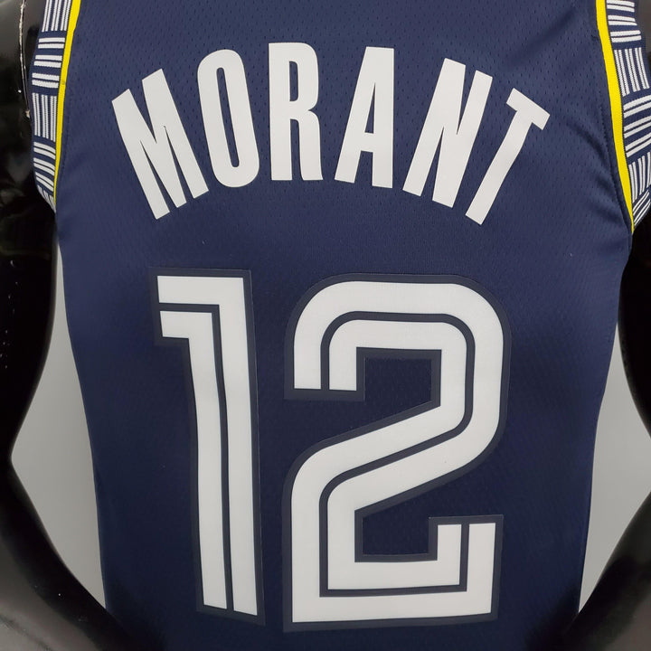 Regata NBA Memphis Grizzlies - Ja Morant #12 Royal Blue - ResPeita Sports