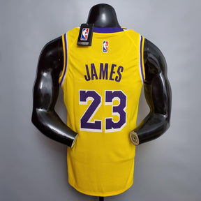 Regata NBA Los Angeles Lakers - LeBron James #23 NCR Yellow