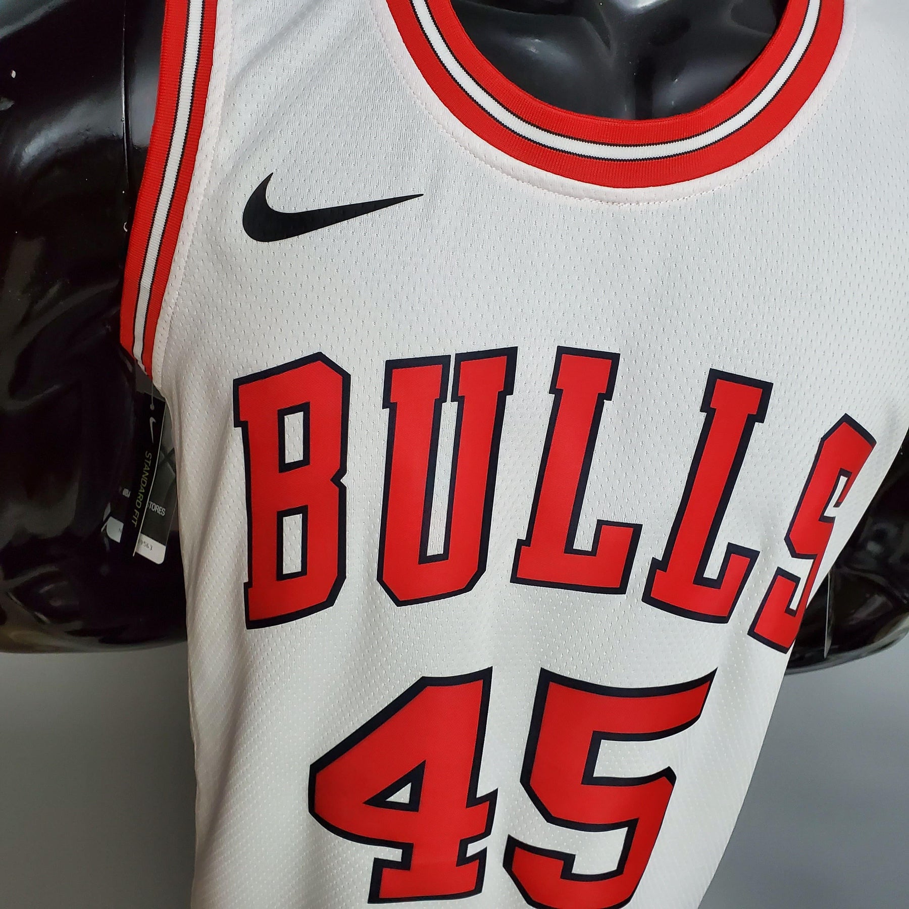 Regata NBA Chicago Bulls - Jordan #45 NCR White