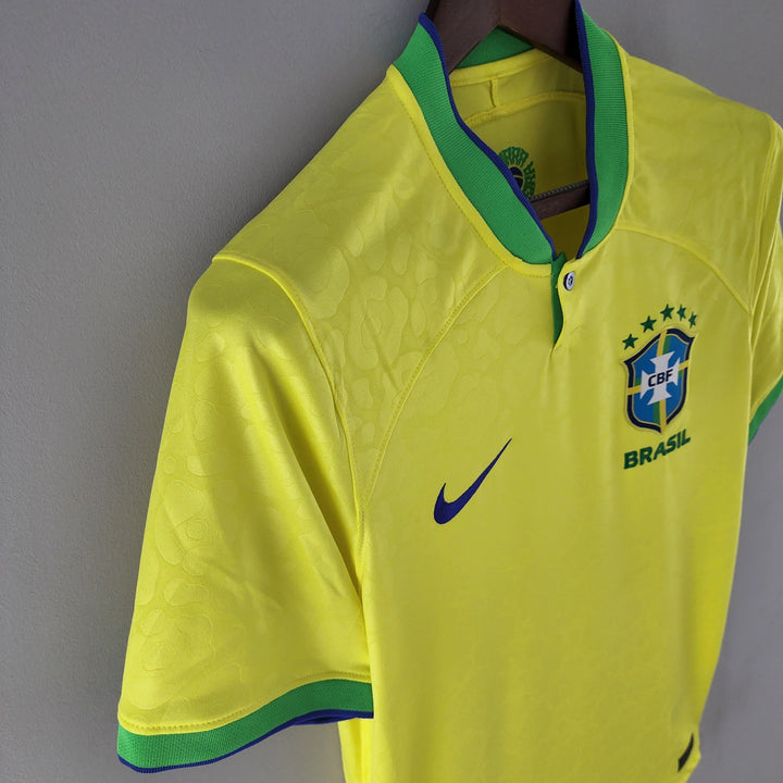 Camisa Seleção Brasil 2022/23 Home Torcedor PRO - ResPeita Sports