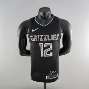 Regata NBA Memphis Grizzlies - Ja Morant #12 Black Honor Edition