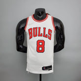 Regata NBA Chicago Bulls - Zach LaVine #8 White - ResPeita Sports 